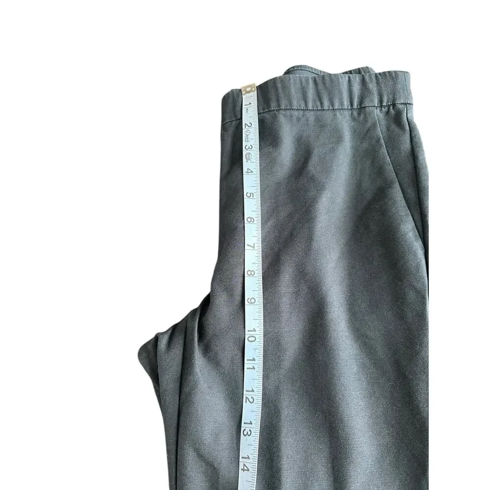 J. Jill‎ Pants Black Basic Casual Work Pull On Stretch Straight Leg Size 8